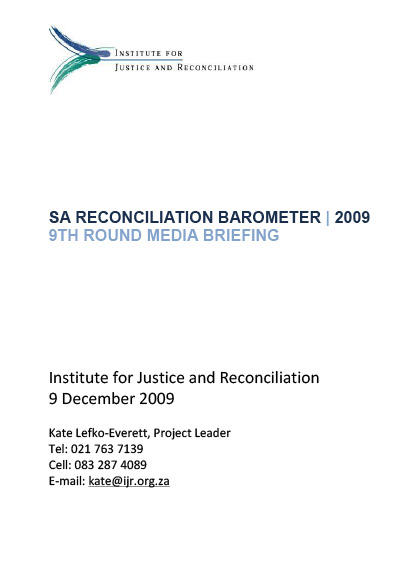 SARB Report 2009
